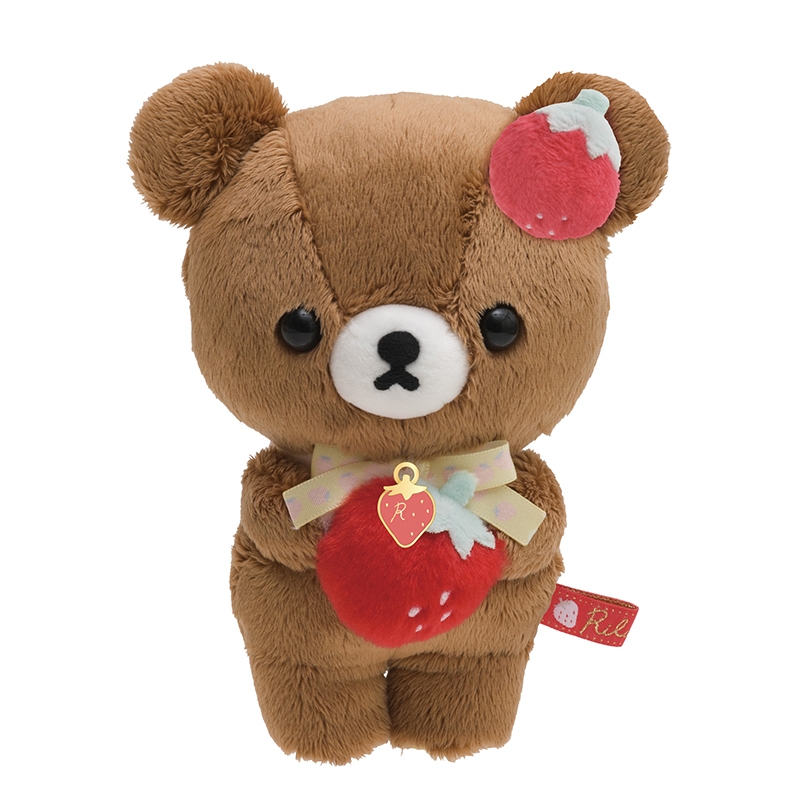 ぬいぐるみ(チャイロイコグマ)/ ストロベリーパーティー : リラックマ