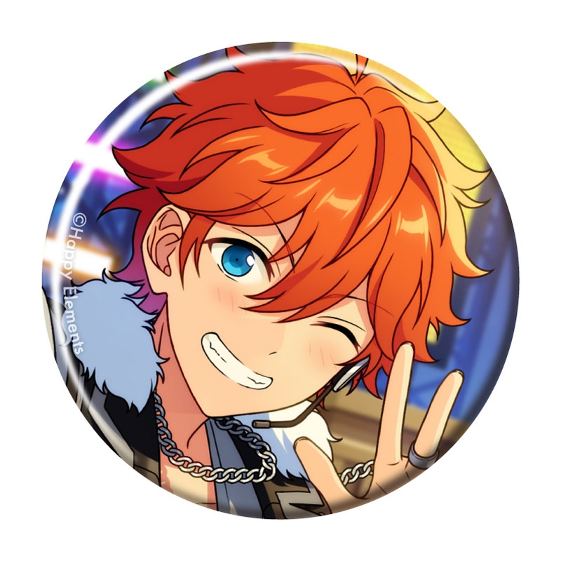 あんスタ 大神晃牙 フィーチャー2缶バッジ SUMMER Idol 24個