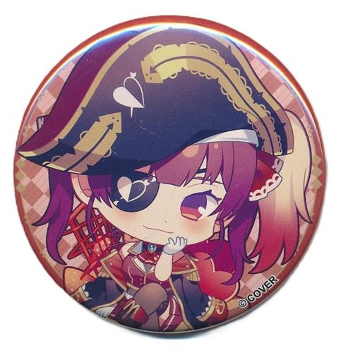 ホロライブ パセラ 宝鐘マリン 缶バッジ パセラリゾーツ×ホロライブ