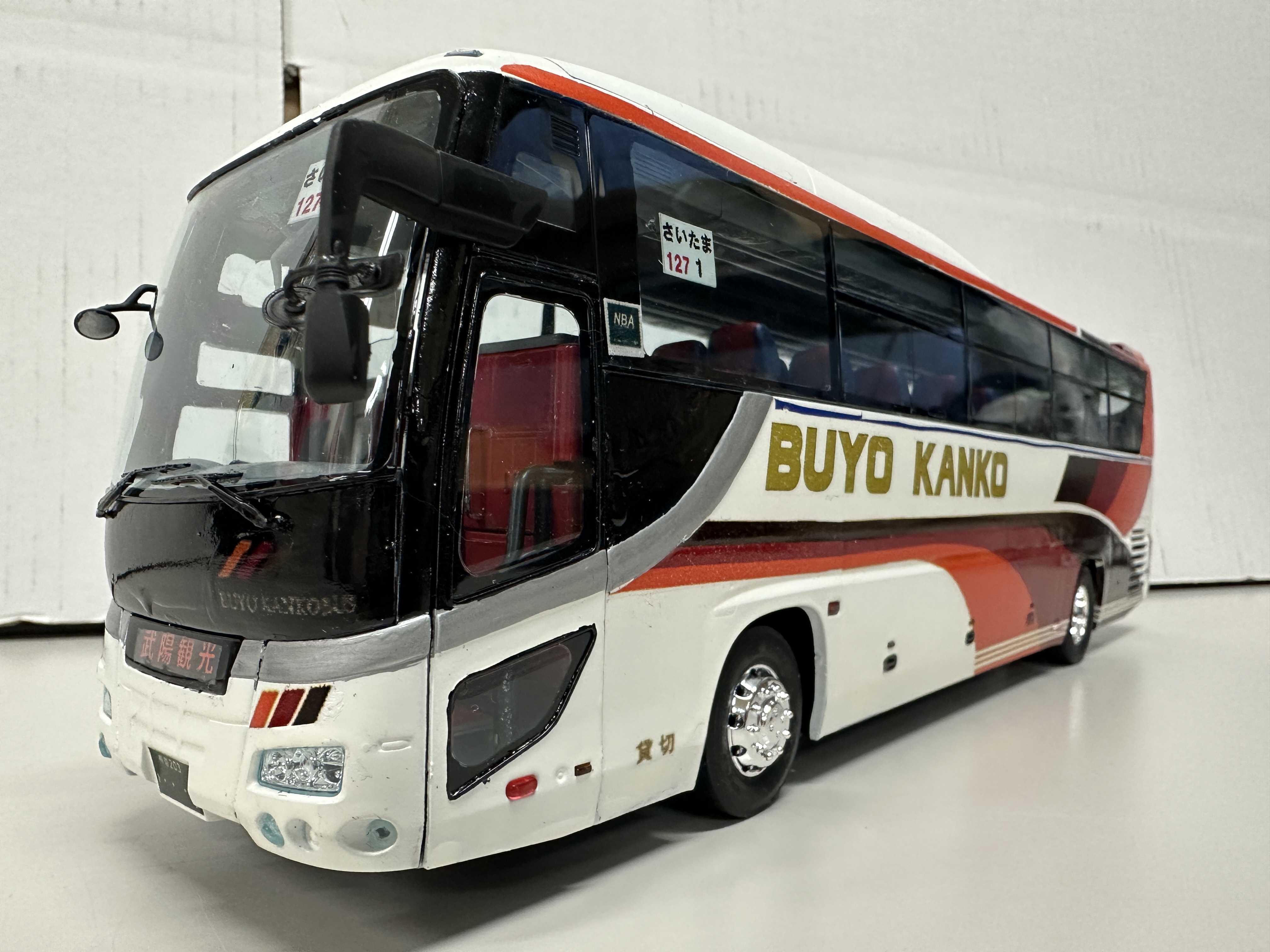 武陽観光バス フジミ1/32 いすゞガーラ｜車・AUTO｜プラモデル・模型