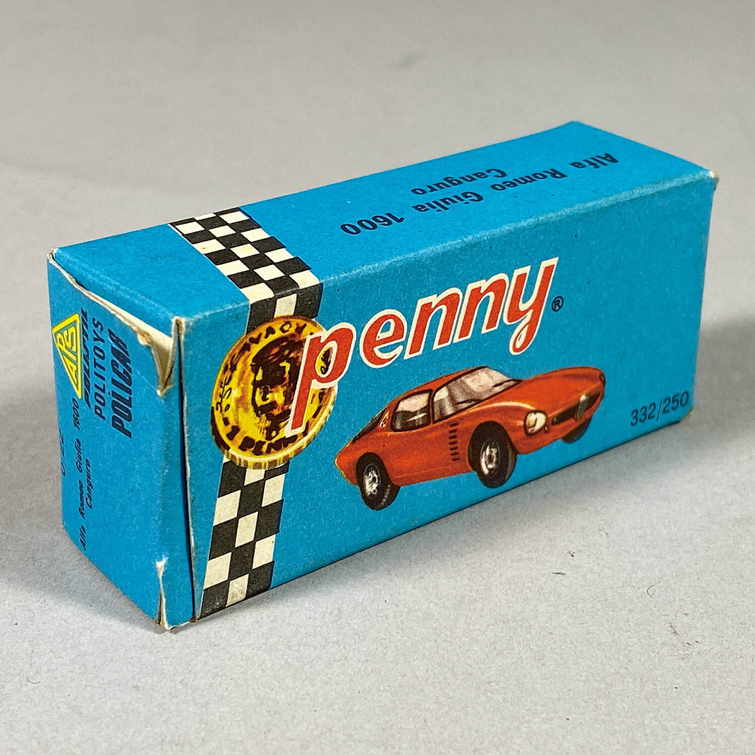 Penny 22 Alfa Romeo Giulia 1600 Kanguro Blue