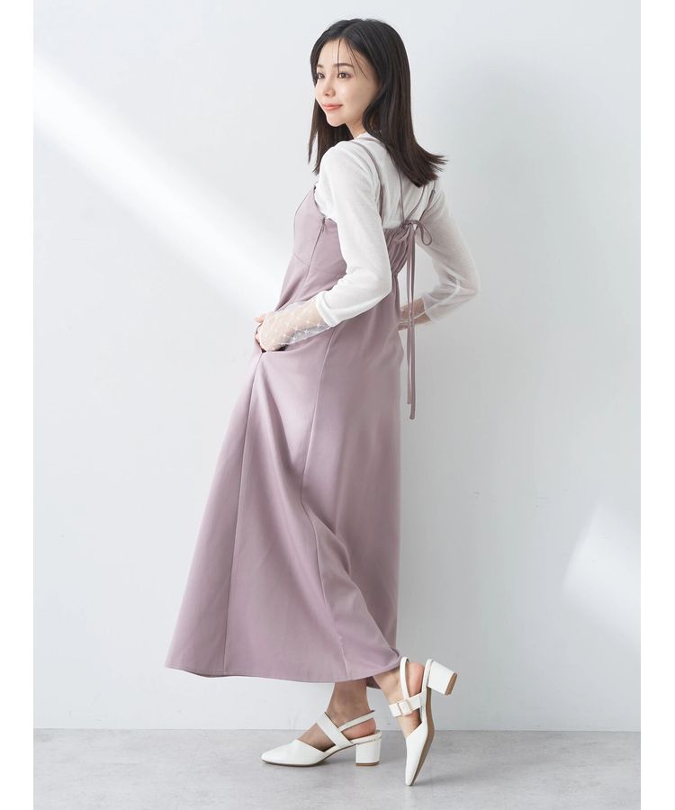 ダブルストラップキャミワンピース/earth music&ecology（アース