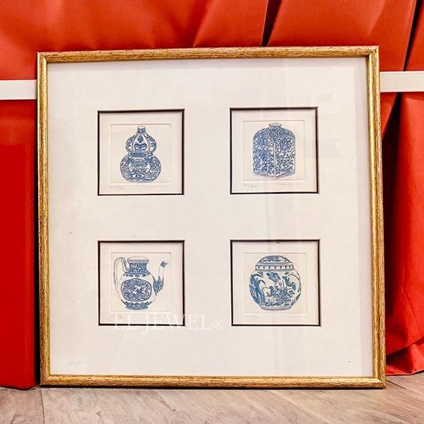 フランス製 額絵 ヴィンテージ調｜インテリア専門店エルジュエル