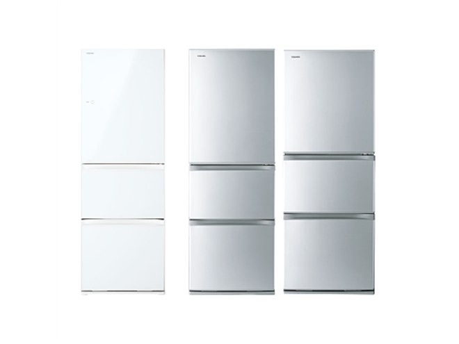 東芝、「うるおいラップ野菜室」採用の3ドア冷凍冷蔵庫「SXVシリーズ