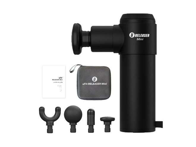 最大3000回/分の振動でマッサージを行える「uFit RELEASER Mini」が
