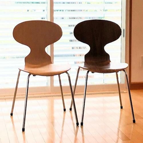 アルネ・ヤコブセン/AntChairアントチェアクロームレッグ