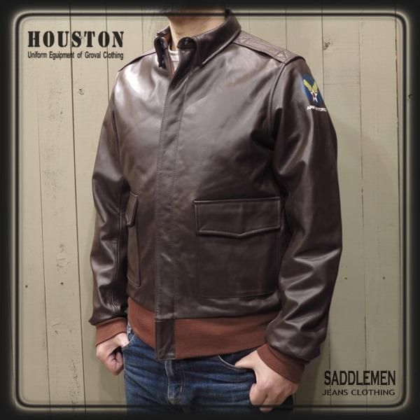 ヒューストン「A-2」レザージャケット - アメカジ｜サドルメン