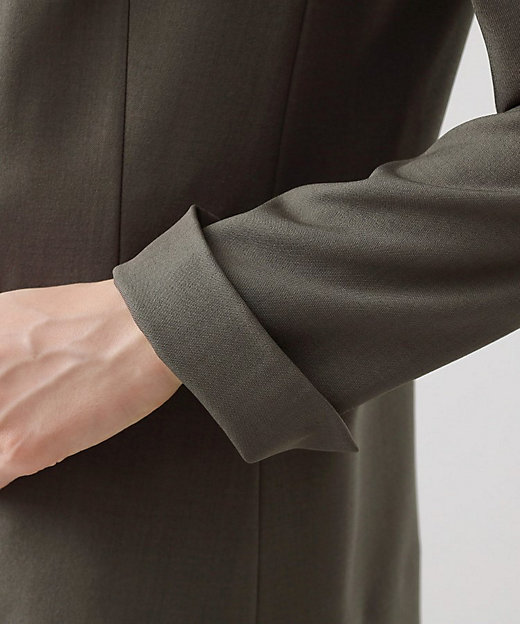 ノーカラージャケット【セットアップ可】（2002538425