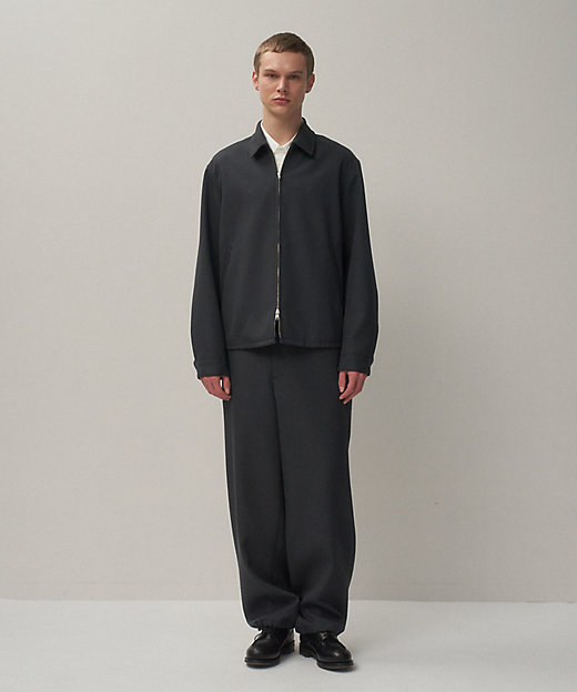 BACK SATIN ｜ ハリントンジャケット － UNISEX