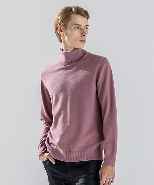 ピュアカシミヤ タートルネックニット（KRJHGW0502