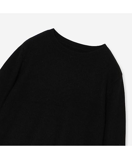 全6色】カシミヤ100％クルーネックニット（81136553） | R