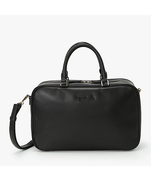 レザー 2way ボストンバッグ”Carole” YAS02－03