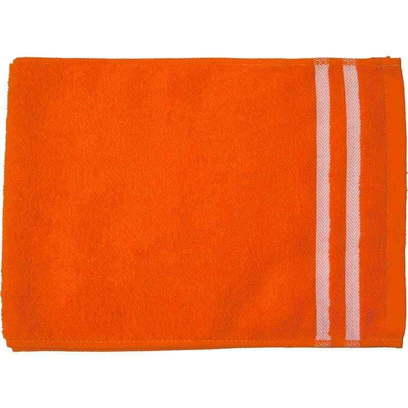 360匁白ボーダー入りカラーマフラータオル（中色）：144枚組|業務用