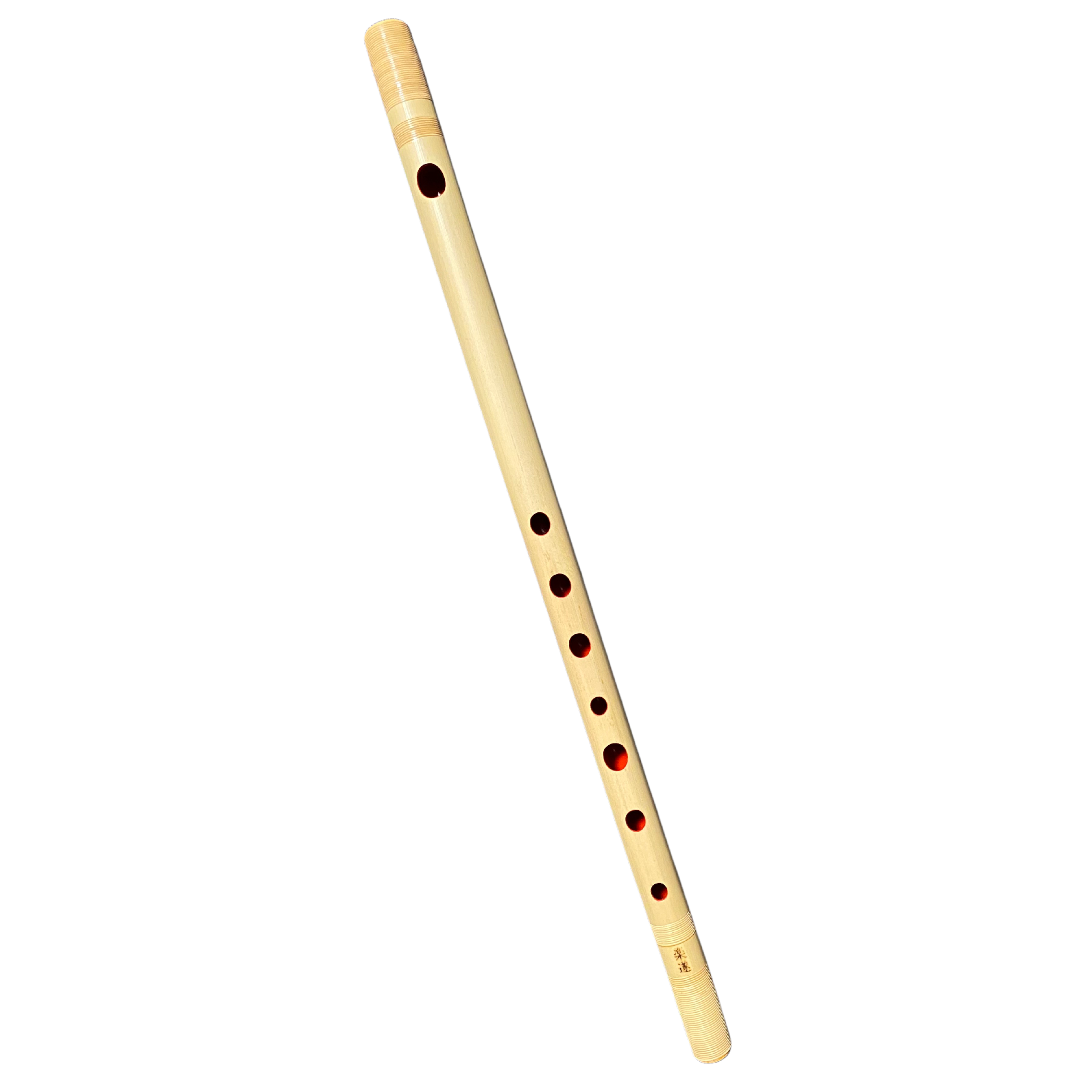 いとろ和楽器店 | 楽遂 ドレミ調篠笛[天地籐巻] 7本調子