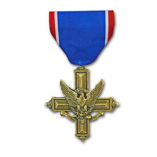 アメリカ陸軍 殊勲十字章 サービスドレス胸用 米軍 ミリタリーバッジ