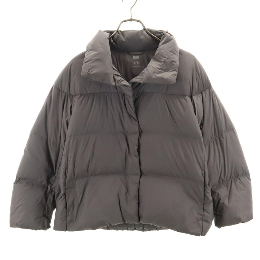 ユニクロ（UNIQLO） パウダーソフト ダウンジャケット S グレー