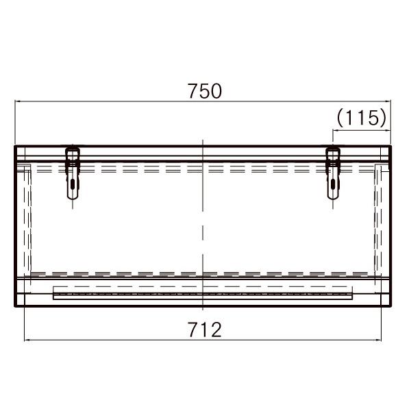 日本ボデーパーツ工業 JB 工具箱 ステンレス SUS304Bタイプ HKK-750B