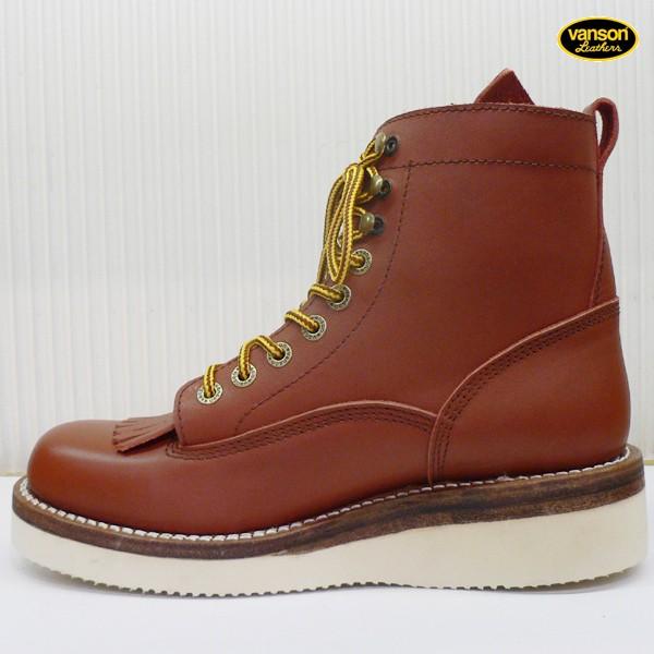 VANSON（バンソン） 30％OFF SALE!! レザーレースアップブーツ NVBO