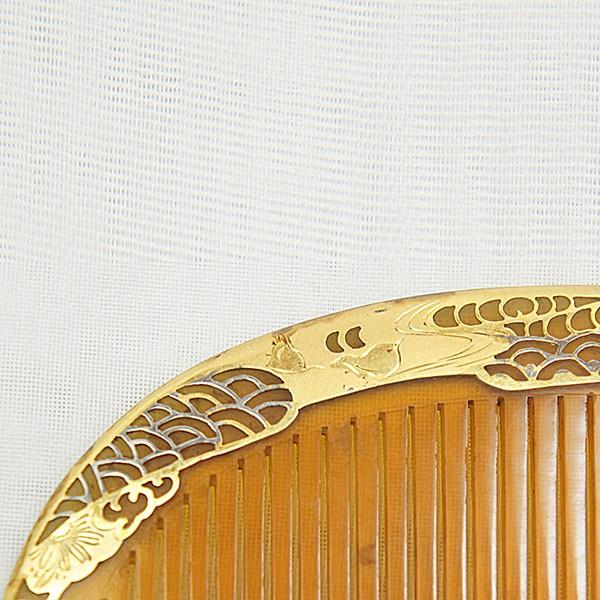 櫛（くし）鼈甲（べっこう）金彩 蒔絵 : アンティーク慈光 - 通販