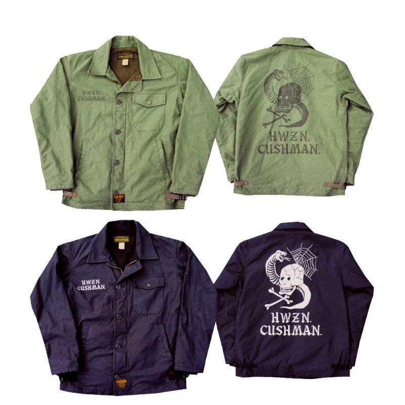 CUSHMAN（クッシュマン） A-2 デッキジャケット(CUSHMAN×HWZN） メンズ