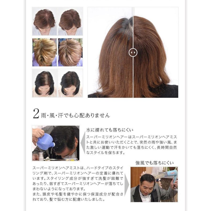 スーパーミリオンヘアー 30g（ミディアムブラウン）2個セット : アット