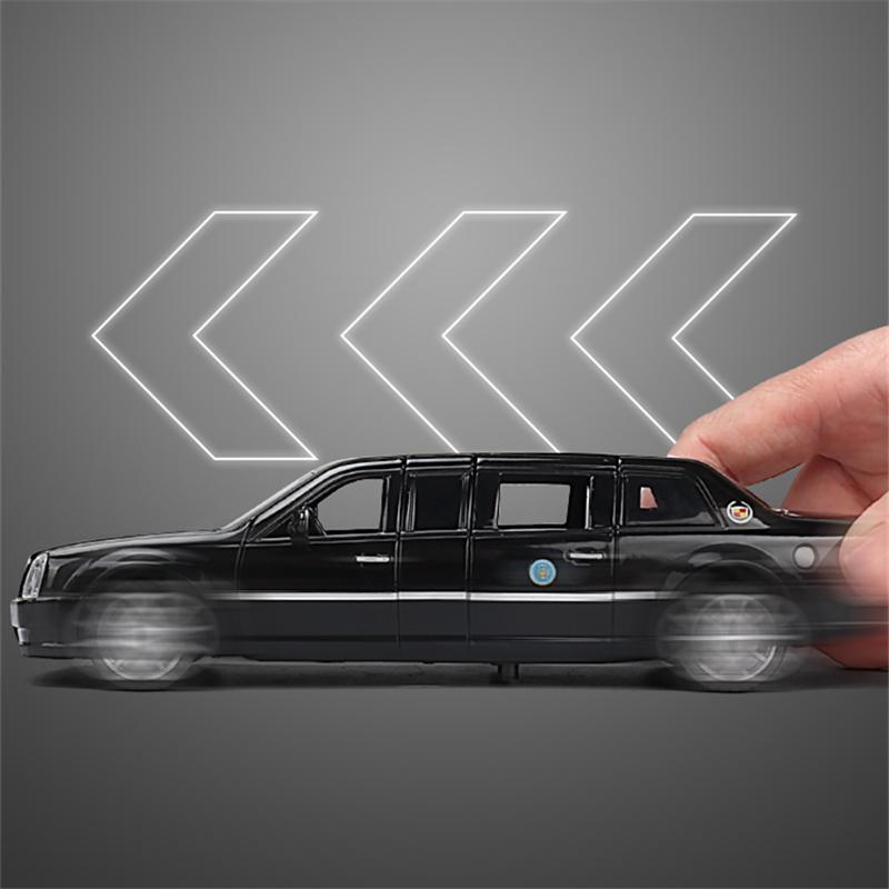 キャデラック ONE リムジン 1/32 ミニカー 全2色 ライト点灯 エンジン