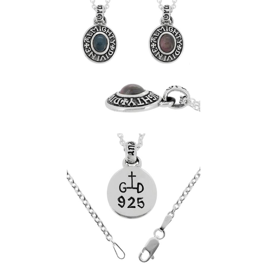 ペンダントトップ メンズ シルバー スターサファイア スタールビー