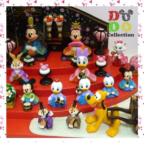 Disney（ディズニー） ミッキーミニー＆フレンズ ひな人形 台座付き