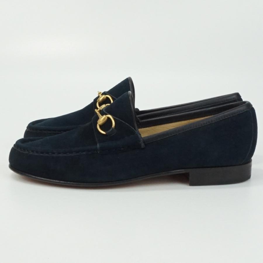 GUCCI（グッチ） スエード ビットローファー サイズ36 1/2C 約23.5cm