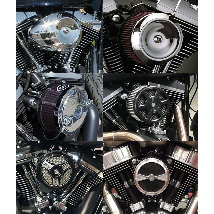 S＆S SUPER STOCK・STEALTH エアクリーナーキット スポーツスター : HD