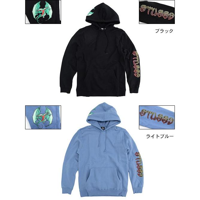 STUSSY（ステューシー） プルオーバー パーカー メンズ Dragon