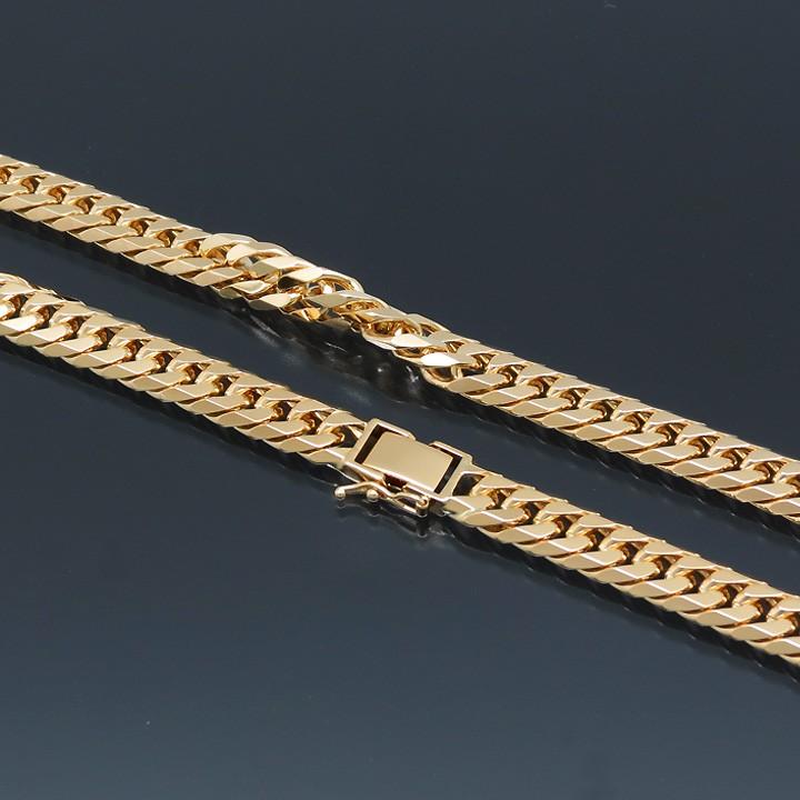 喜平ネックレス 18金 6面ダブル K18ゴールド 100g-50cm 造幣局検定刻印