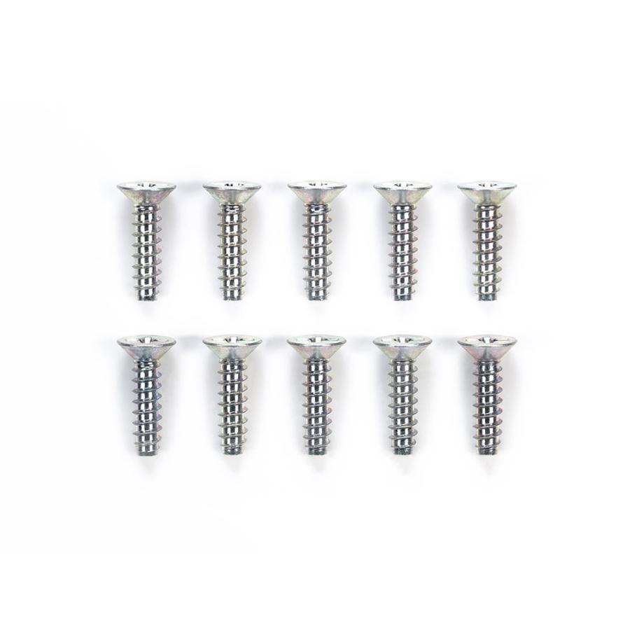 ミニ四駆 50581 3×12mm 皿タッピングビス(10本セット)ステンレス