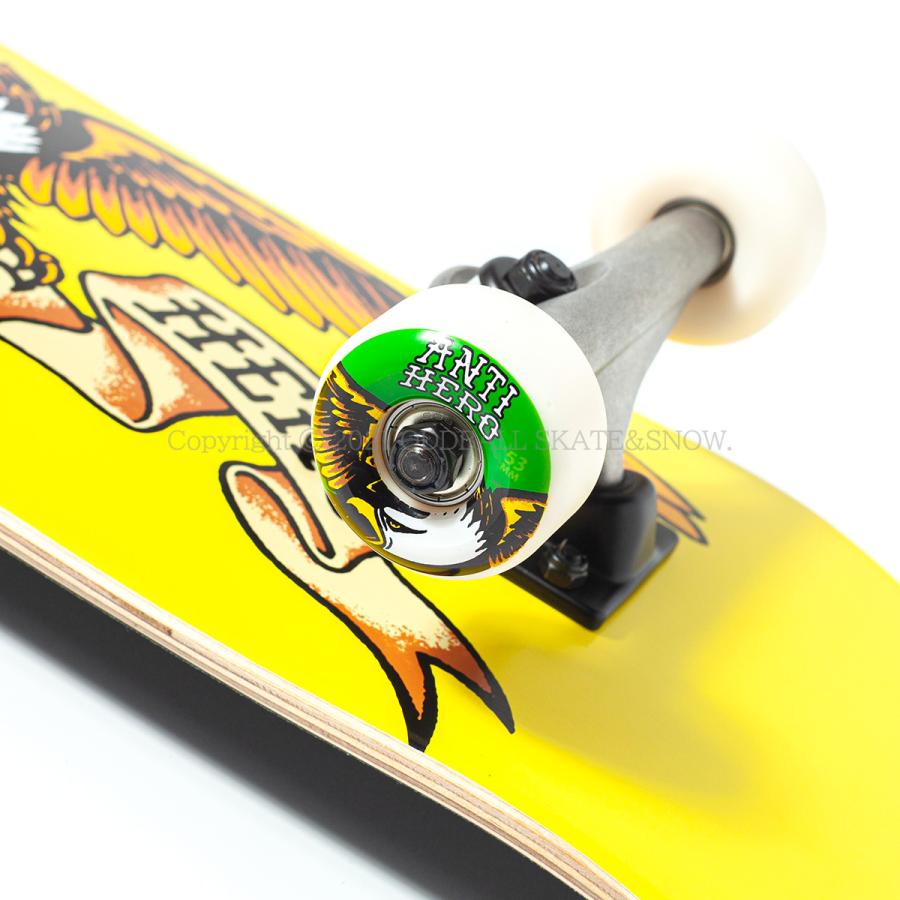 ANTIHERO（アンタイヒーロー） キッズ スケボーコンプリート 7.3 完成