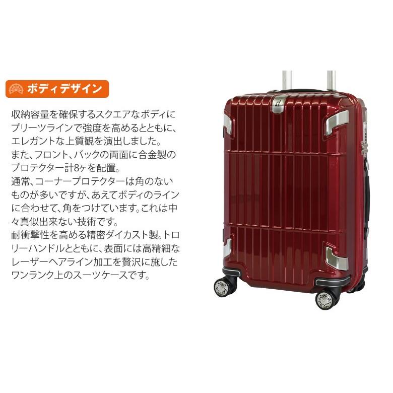 キャリーケース スーツケース departure HD-502-22 ディパーチャー