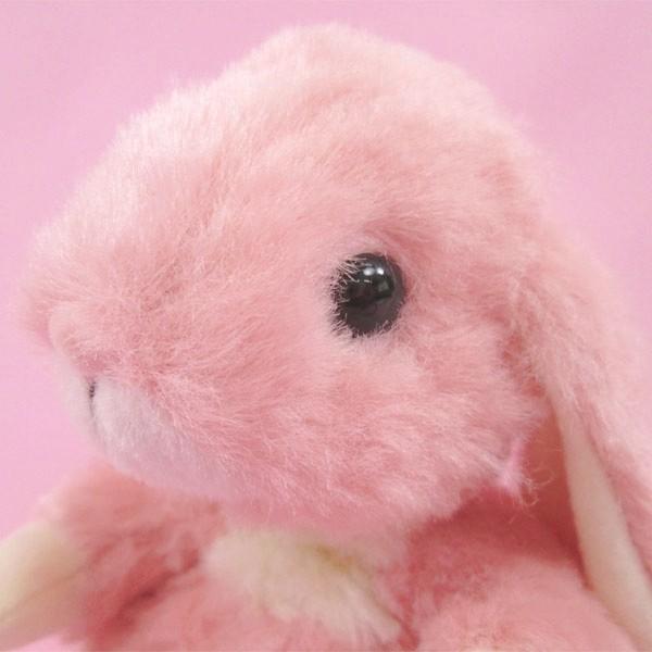 うさぎのぬいぐるみ ロップイヤーウサギ ピンク S 誕生日 プレゼント