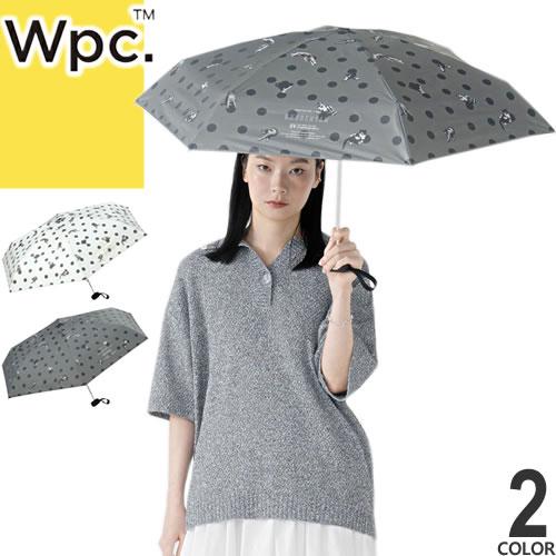 Wpc. 日傘 折りたたみ傘 傘 沖昌之 アンブレにゃん ドット ミニ