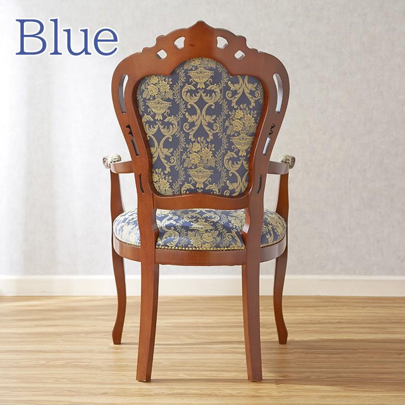 イタリア製 アームチェア ダイニングチェア 幅63cm/椅子 チェア