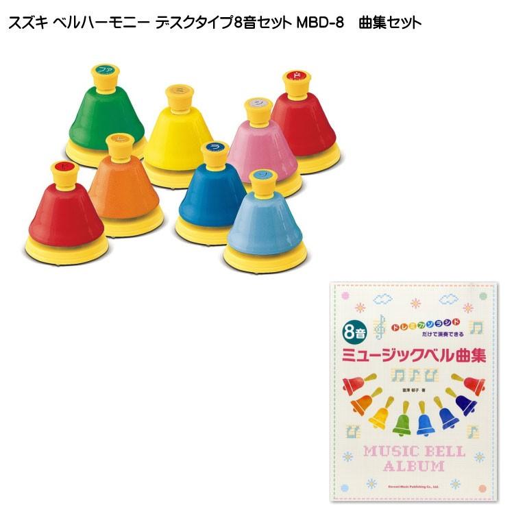 鈴木楽器製作所 スズキ ベルハーモニー ハンドベル デスクタイプ 8音