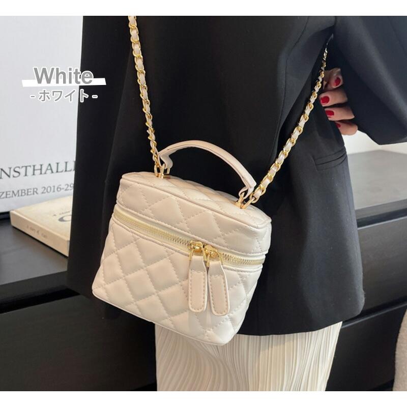 ショルダーバッグ レディース 斜め掛け チェーンバッグ キルティング