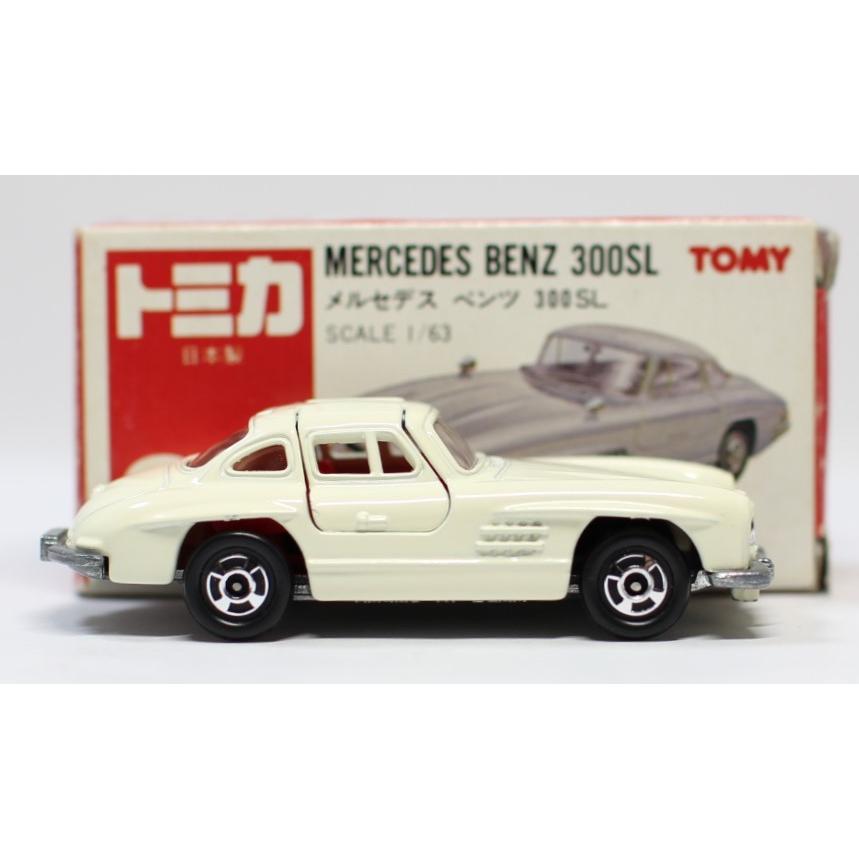 USED】トミカ 日本製 99 メルセデス ベンツ 300SL 赤TOMYロゴ