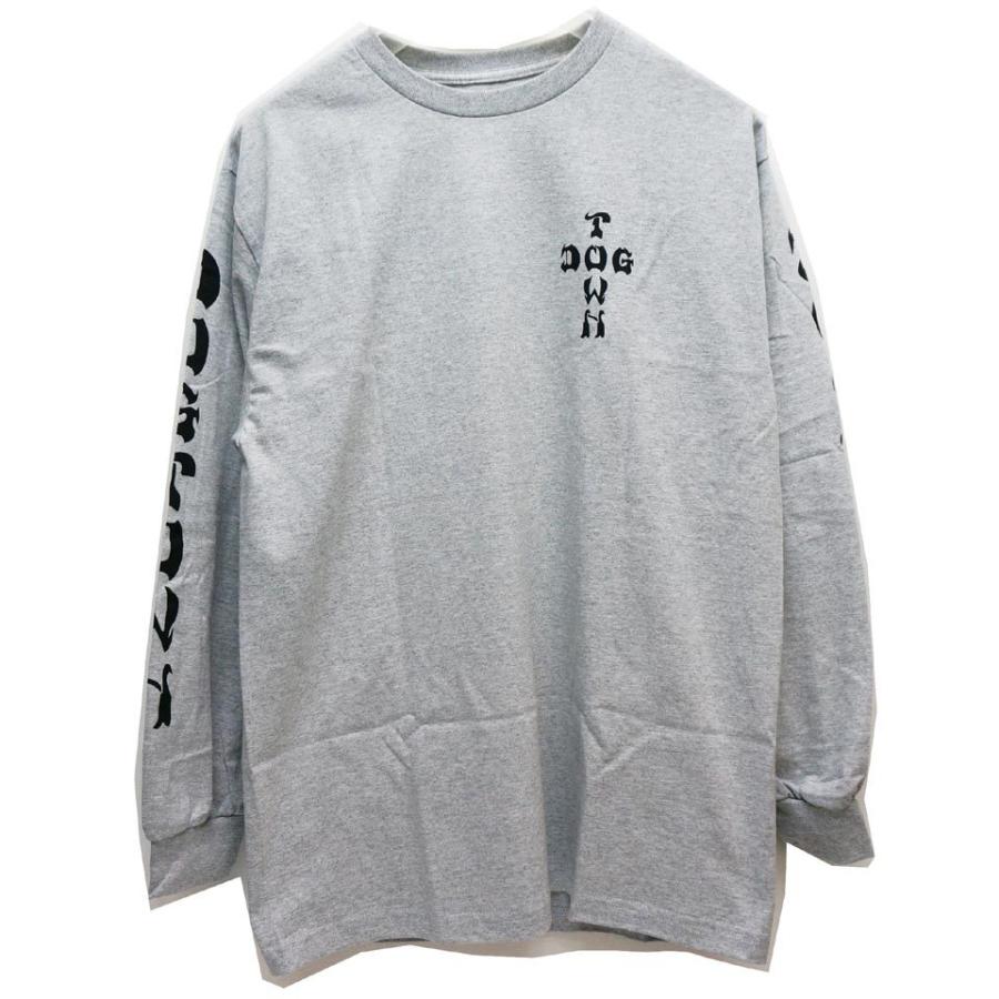 DOGTOWN（ドッグタウン） ロンT Tシャツ CROSS LOGO L/S Tee 定番