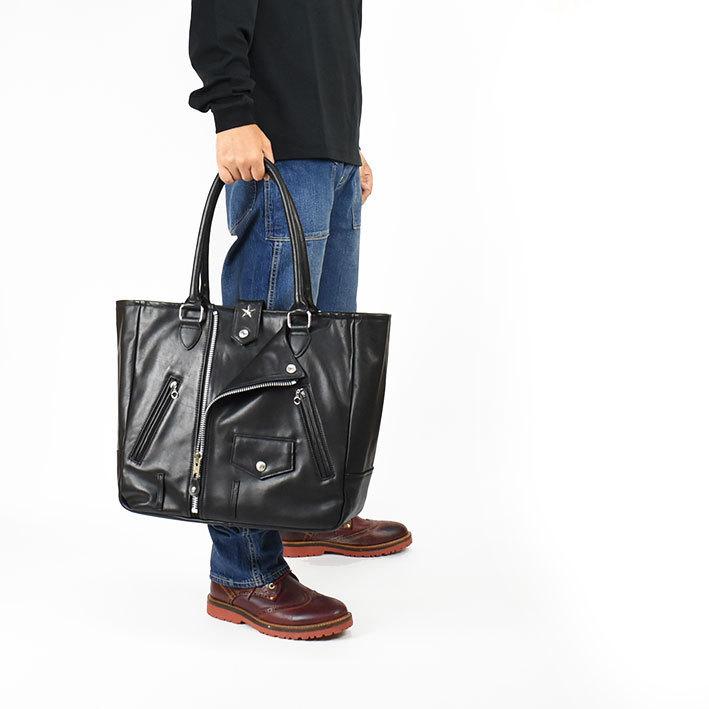 Schott N.Y.C（ショット） Schott LEATHER RIDERS TOTE BAG レザー