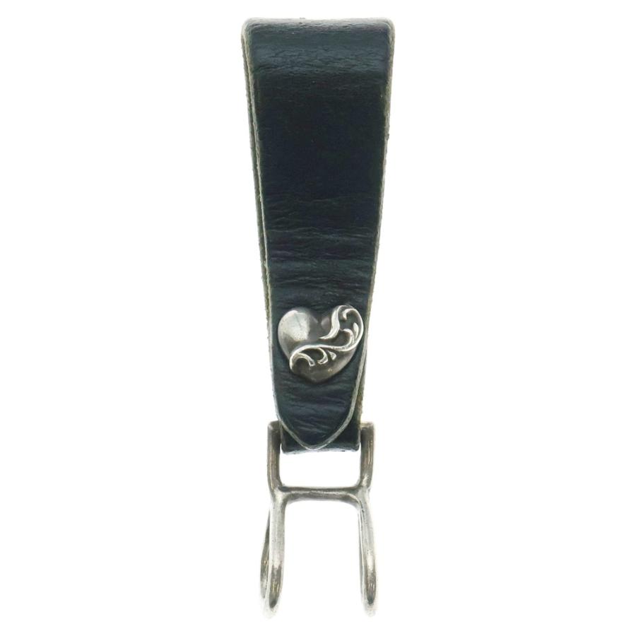 CHROME HEARTS（クロムハーツ） BELT LOOP ハートボールボタンレザー