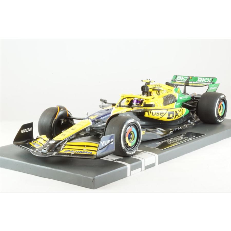 ミニチャンプス 1/18 マクラーレン MCL38 No.4 2024 F1 モナコGP L