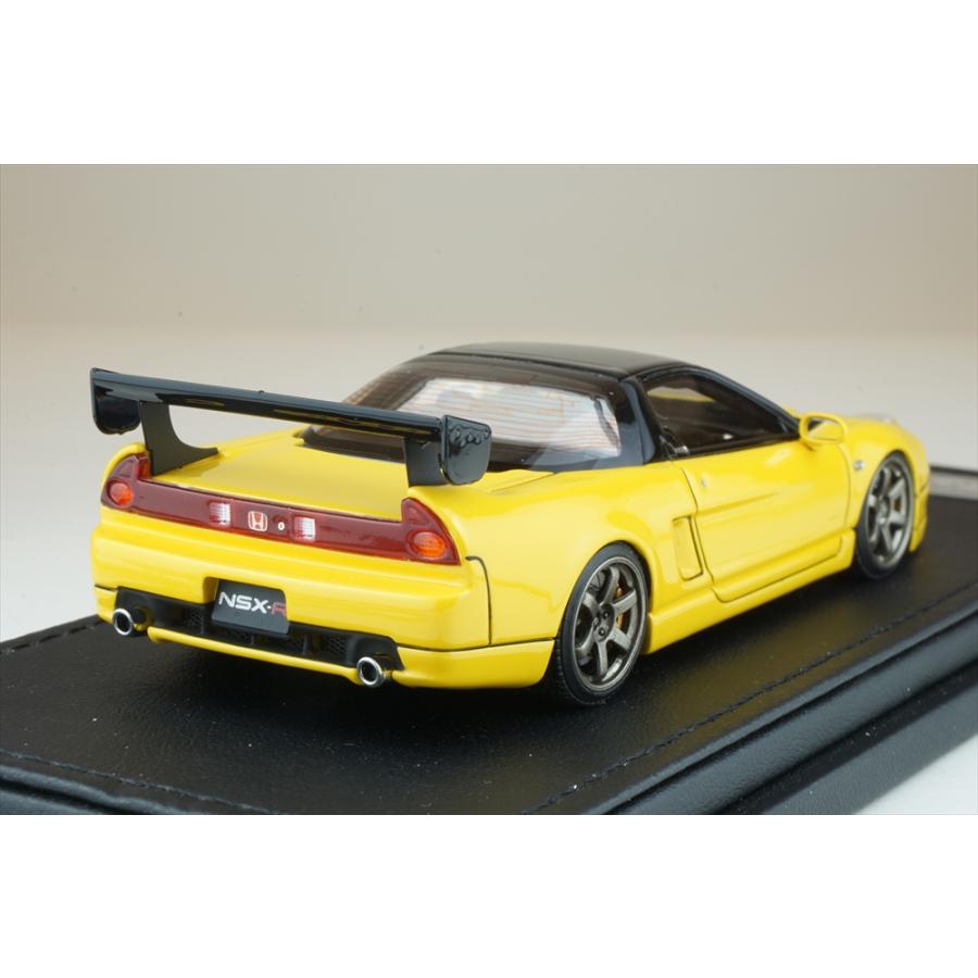 イグニッションモデル 1/43 ホンダ NSX-R NA2 イエロー 完成品ミニカー