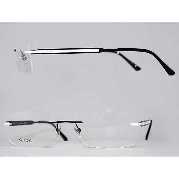 GUCCI グッチ メガネフレーム ブランド 縁無し フチなし 1949-75G