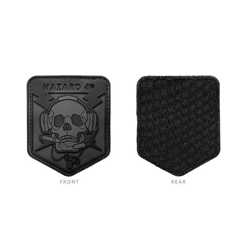 HAZARD4（ハザード4） ハザード4 OPERATOR SKULL ラバーベルクロパッチ
