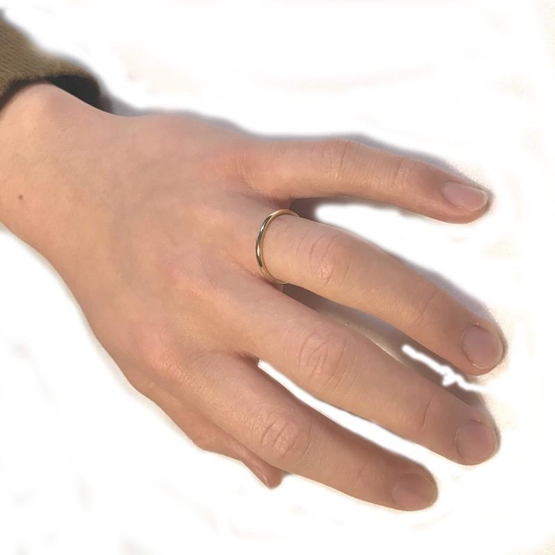 tomatosarada（トマトサラダ） K18 甲丸リング 幅1.8mm 9号から21号（1