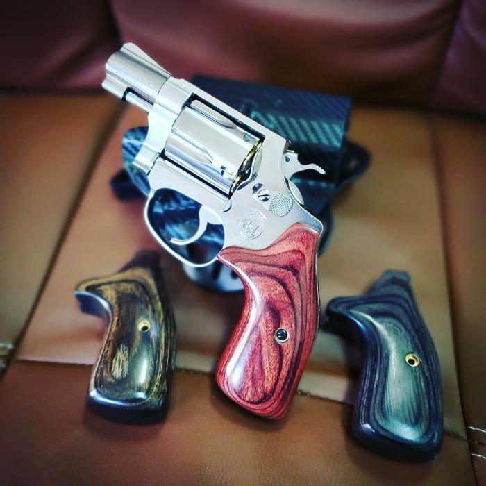 アルタモント S&W Jフレーム ラウンドバット用 コンバージョン 木製